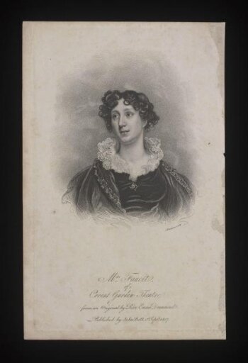 Mrs Faucit of Covent Garden Theatre