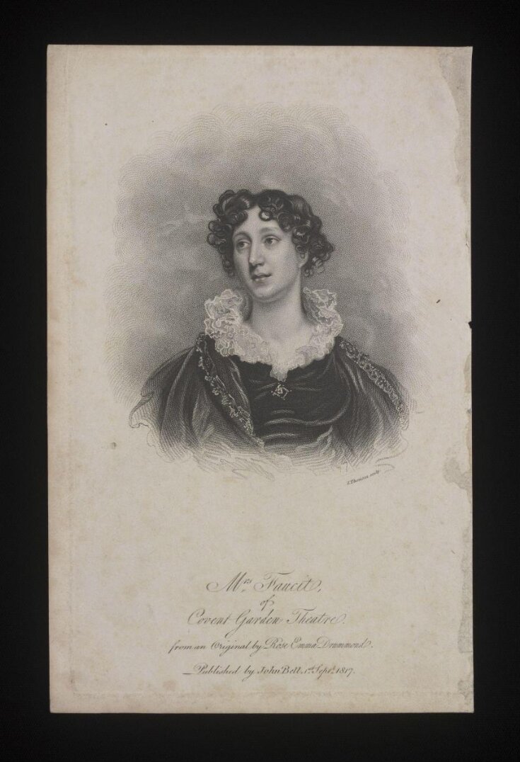 Mrs Faucit of Covent Garden Theatre image