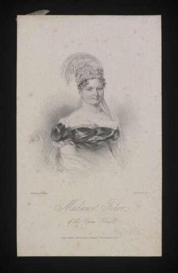 Madame Fodor of the Opera House