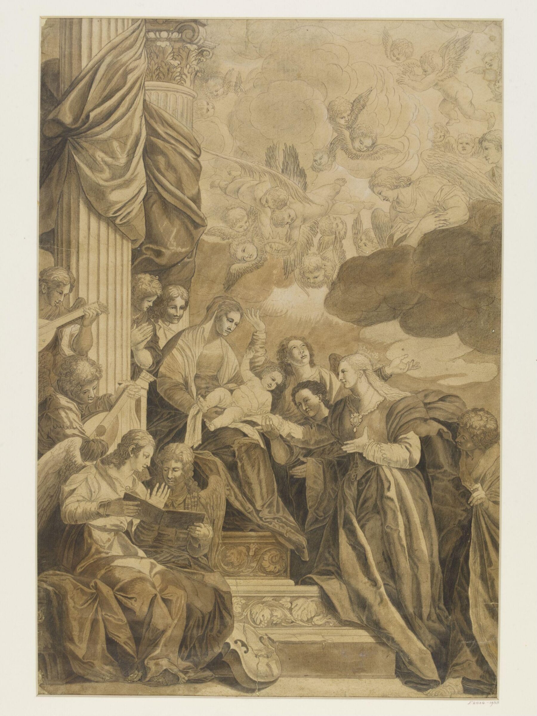 The Marriage of St. Catherine, John Baptist Jackson, c.1740