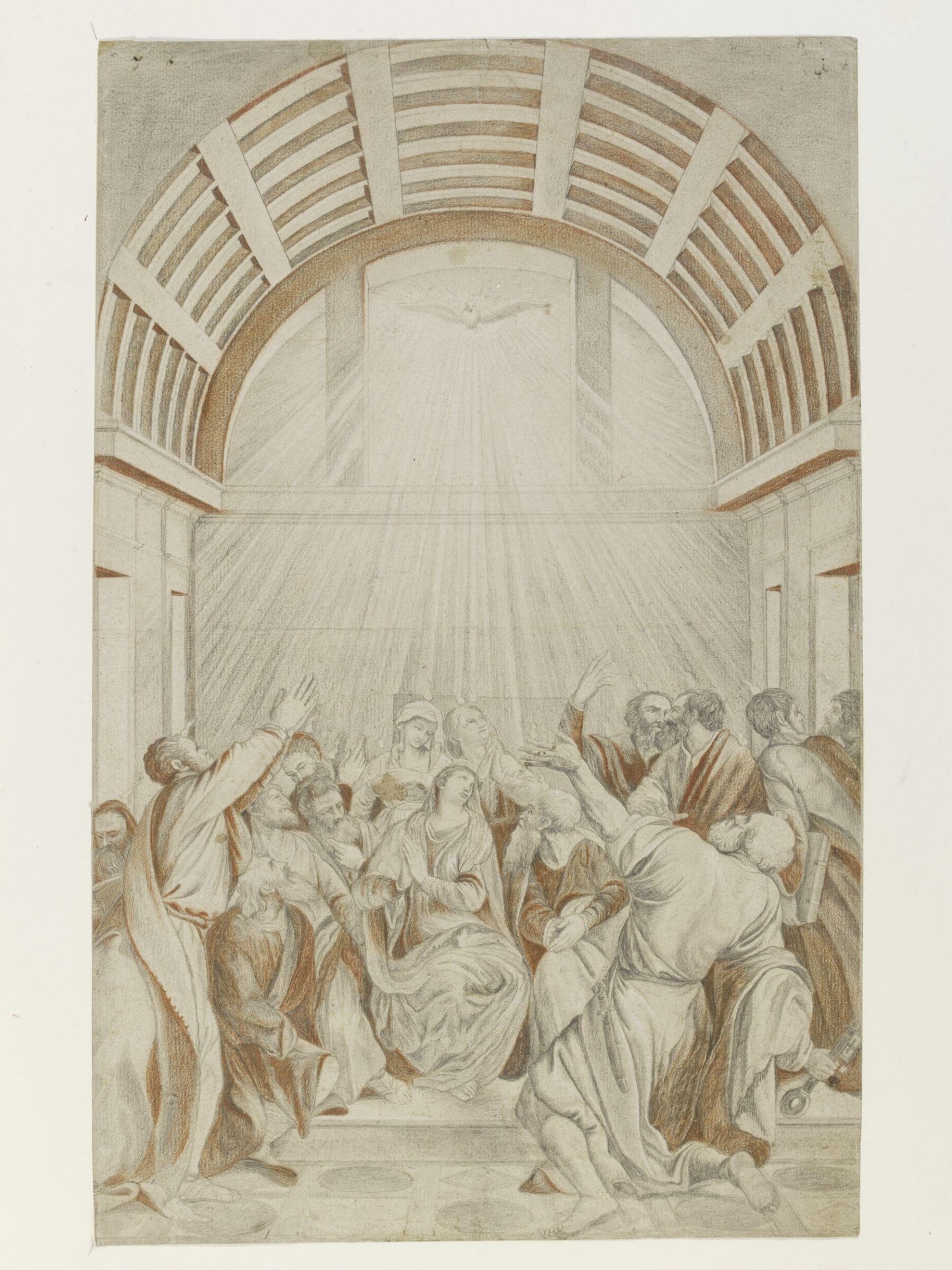 The Descent of the Holy Ghost, John Baptist Jackson, c.1740