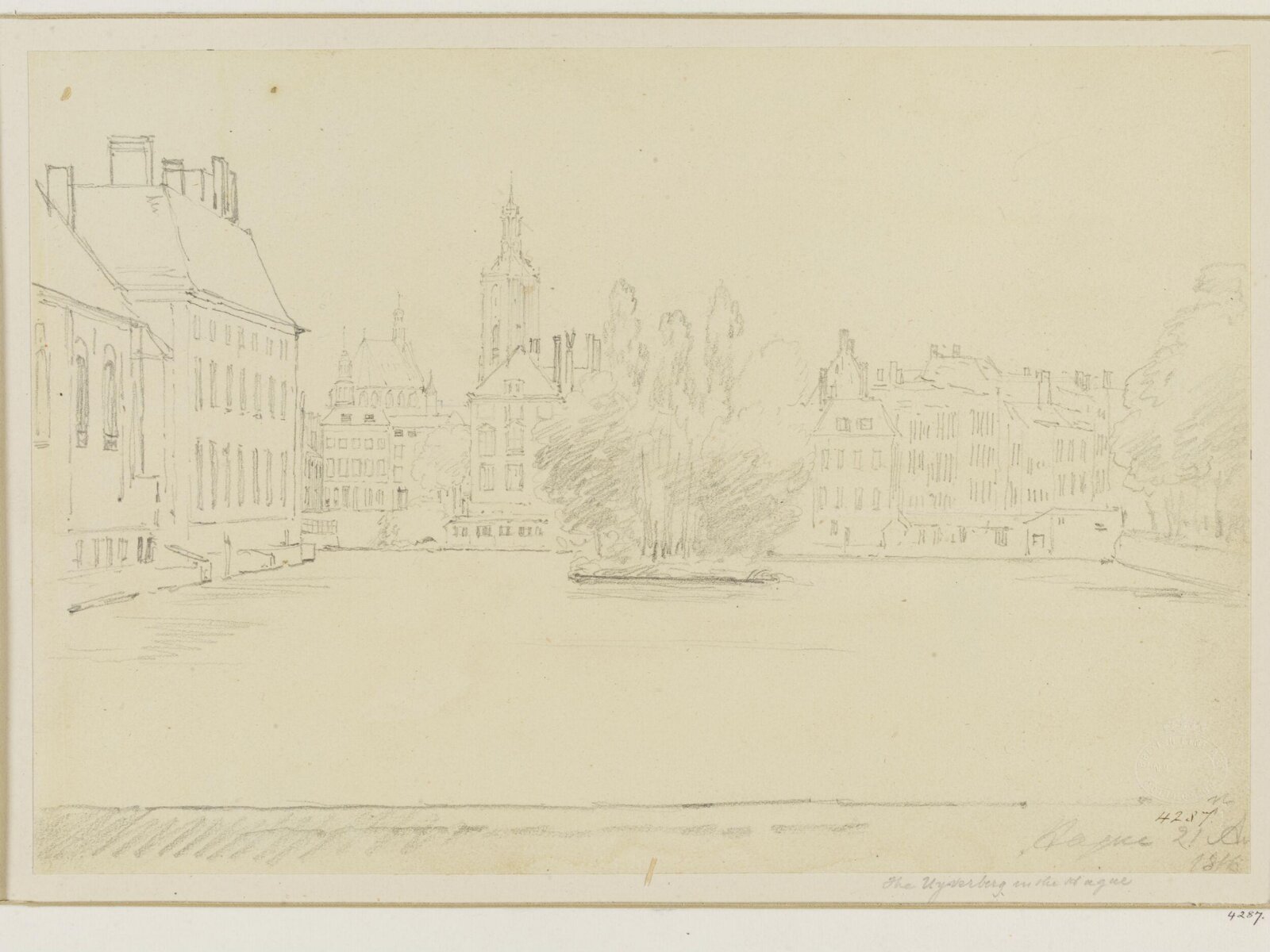 The Uyverberg in the Hague, John Jackson, 1816