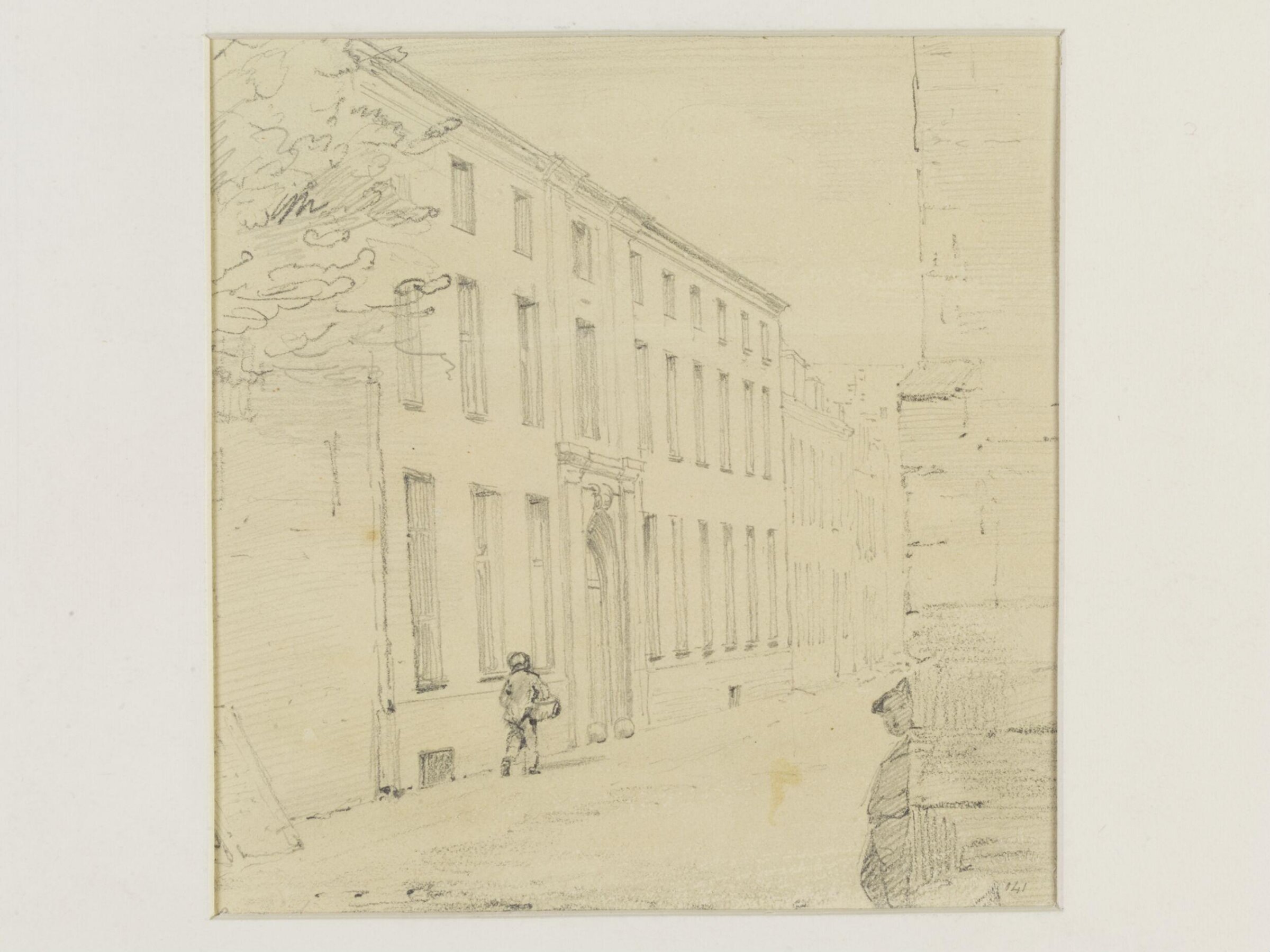 Street Scene, John Jackson, 1816