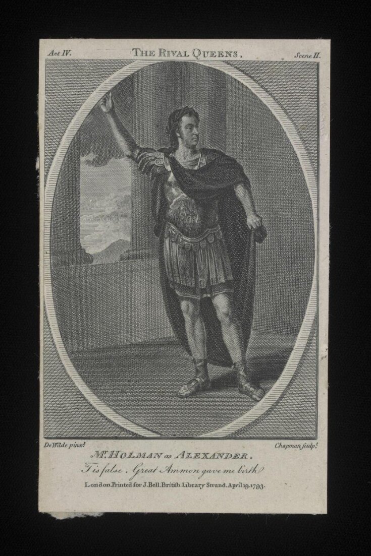 Mr. Holman as Alexander image