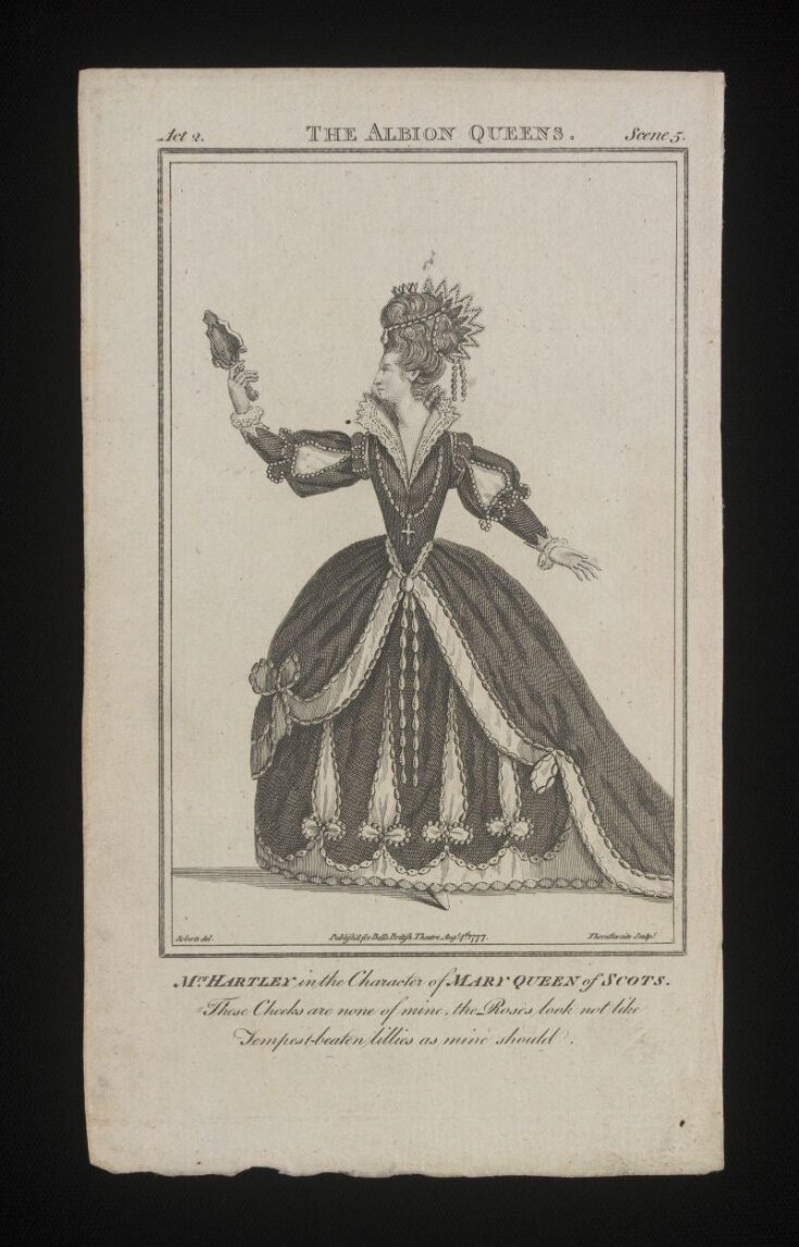 Mrs Hartley in the Character of Mary Queen of Scots image