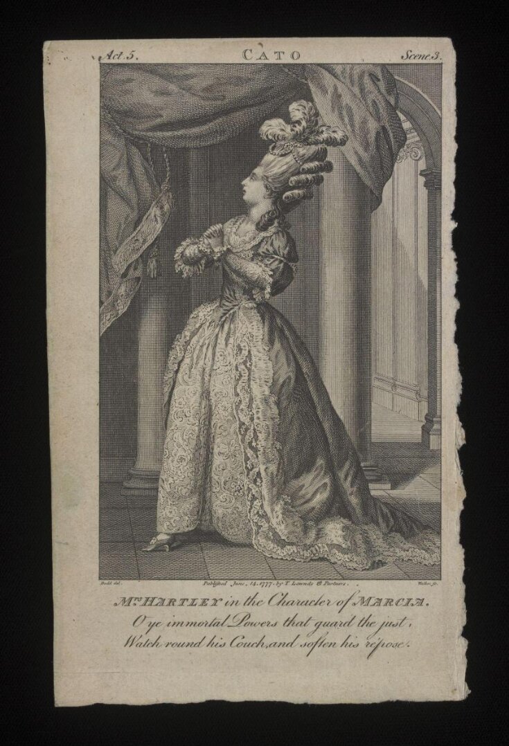 Mrs Hartley in the character of Marcia image