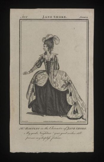 Mrs Hartley in the Character of Jane Shore