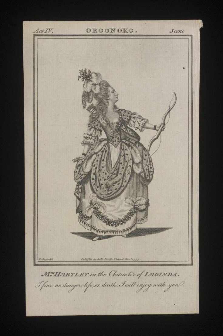 Mrs Hartley in the Character of Imoinda top image