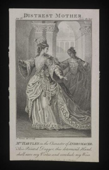 Mrs. Hartley in the Character of Andromache