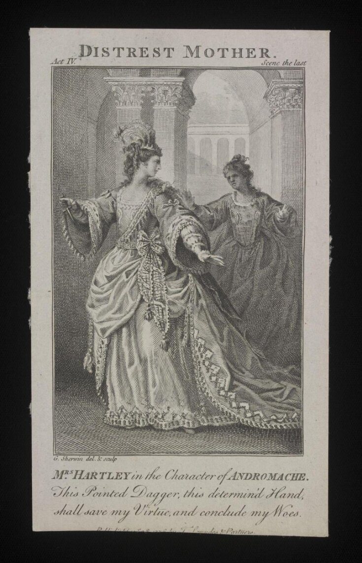 Mrs. Hartley in the Character of Andromache image