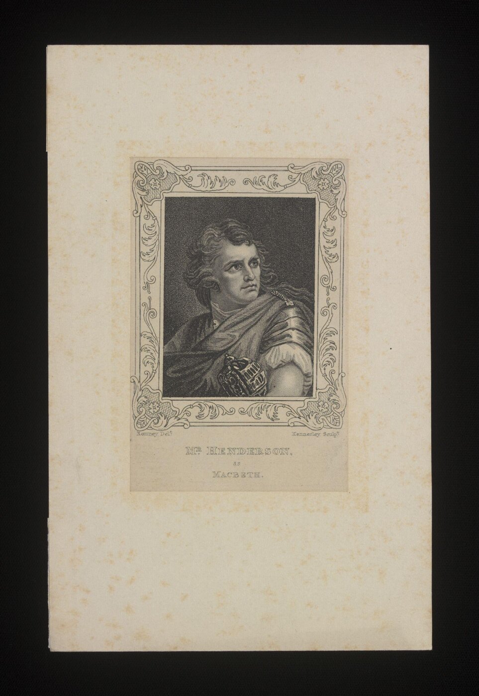 George Romney, Mr. Henderson as Macbeth