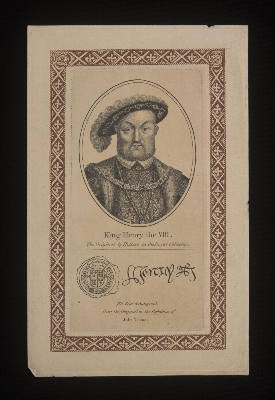 Unknown, King Henry the VIII