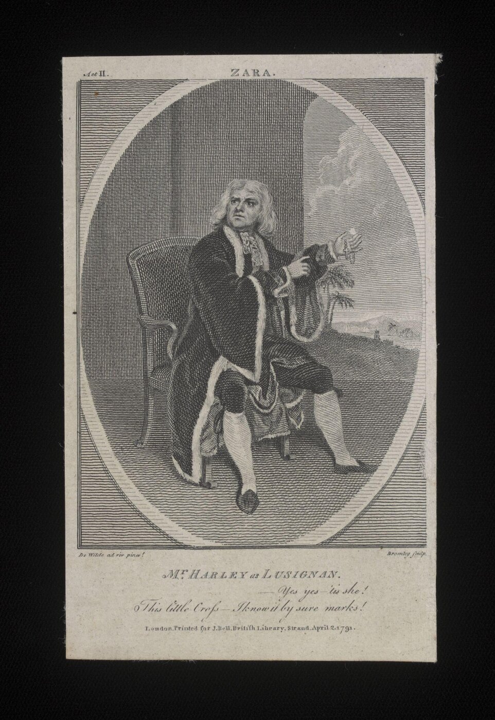 Samuel De Wilde, Mr Harley as Lusignan