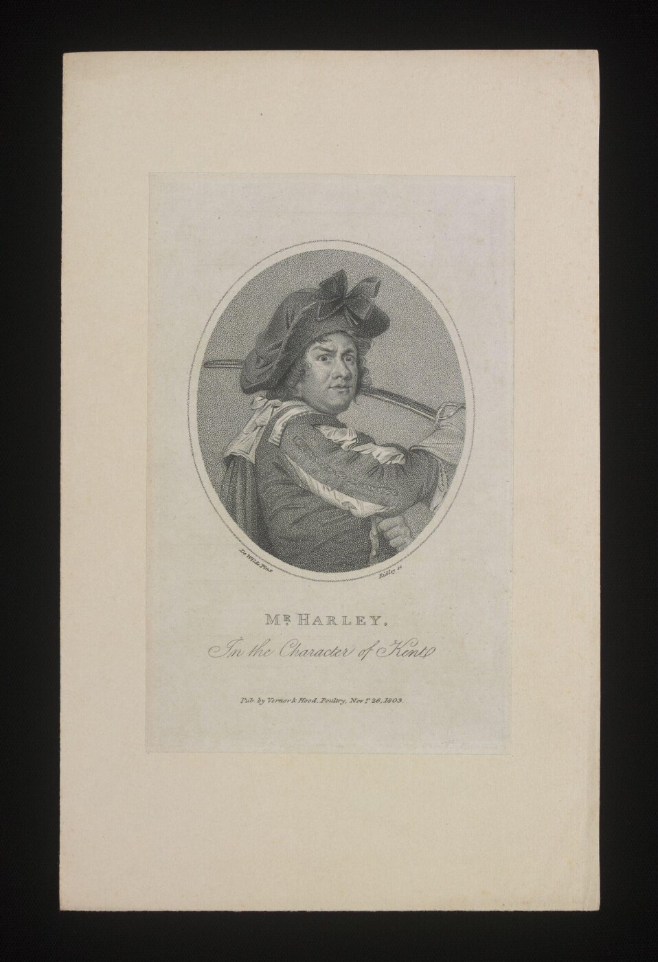 Samuel De Wilde, Mr Harley in the Character of Kent