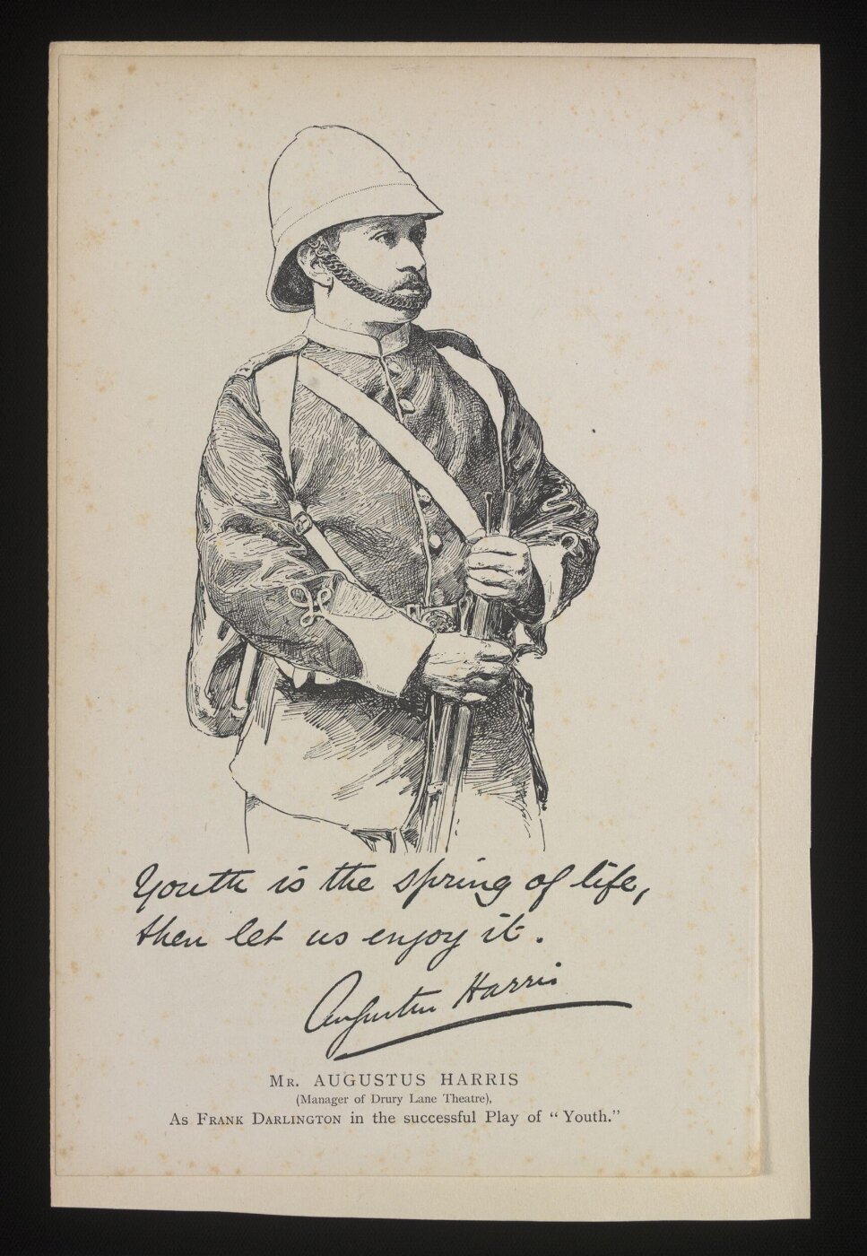 Unknown, Mr Augustus Harris