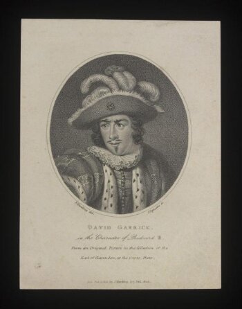 David Garrick in the role of Richard III