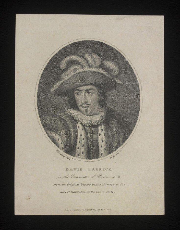 David Garrick in the role of Richard III image