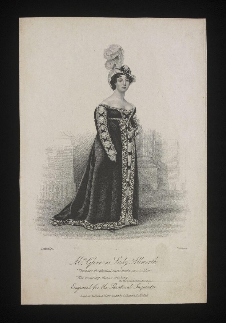 Mrs. Glover as Lady Allworth top image