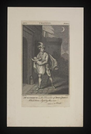 Mr Garrick in the character of Don John