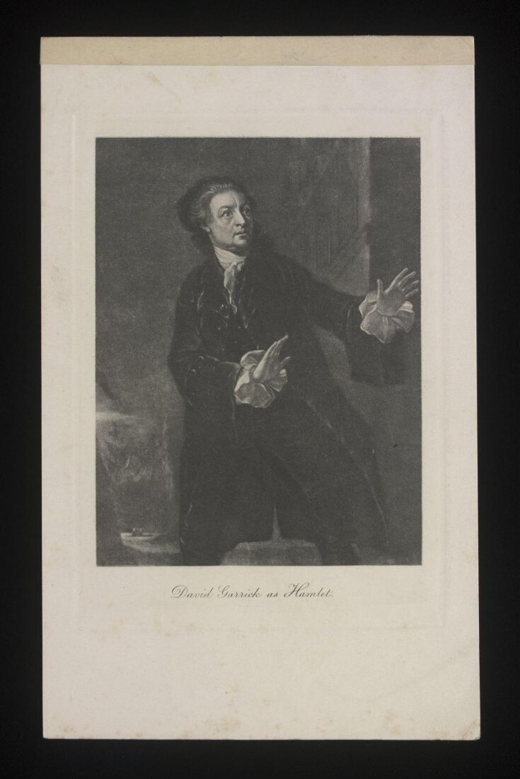 David Garrick as Hamlet top image