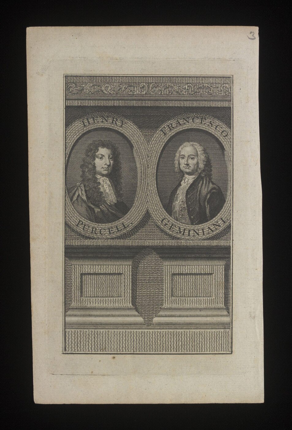 unknown, Henry Purcell and Francesco Geminiani