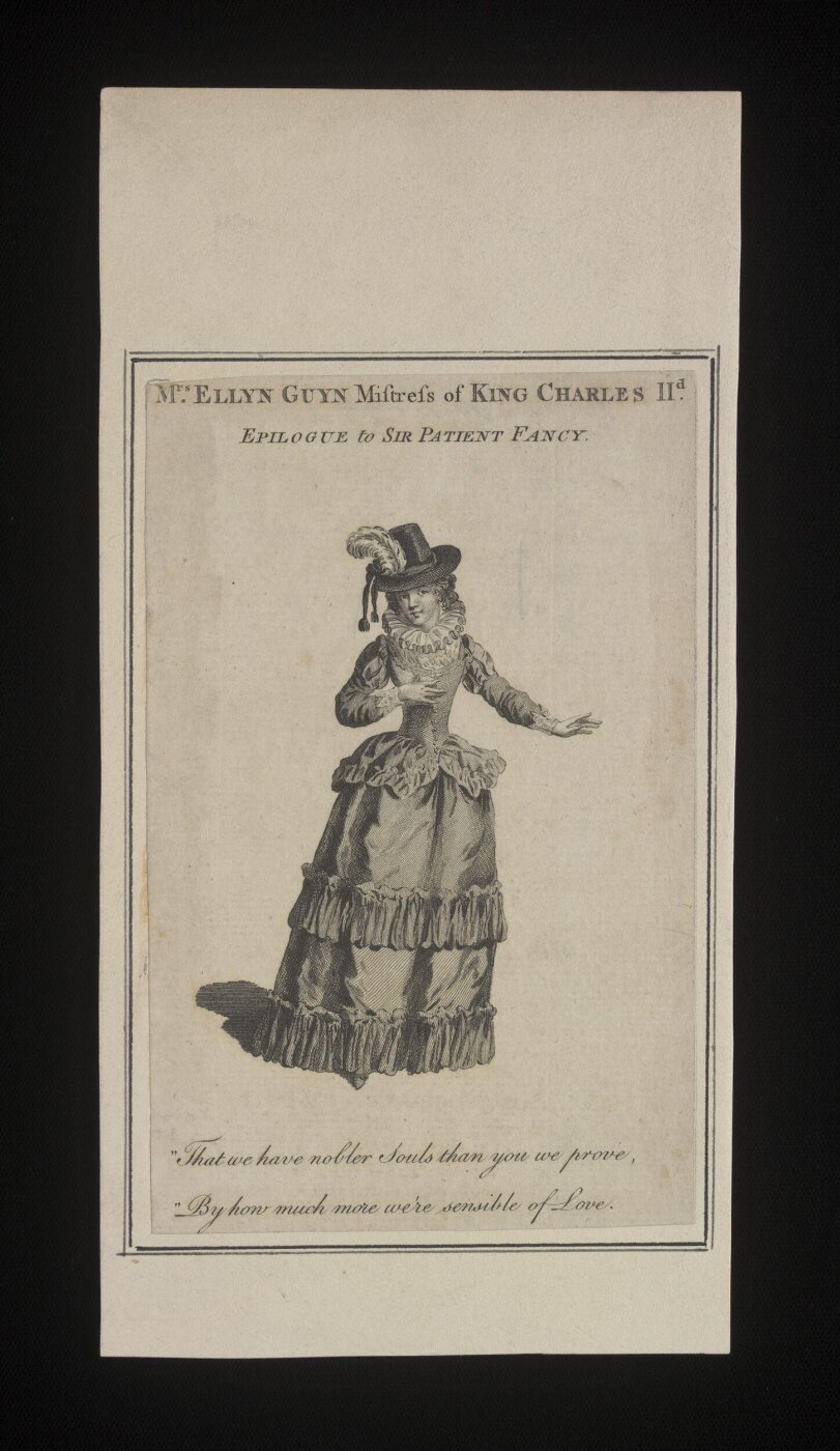 unknown, Mrs Ellyn Guyn Mistress of King Charles II'
