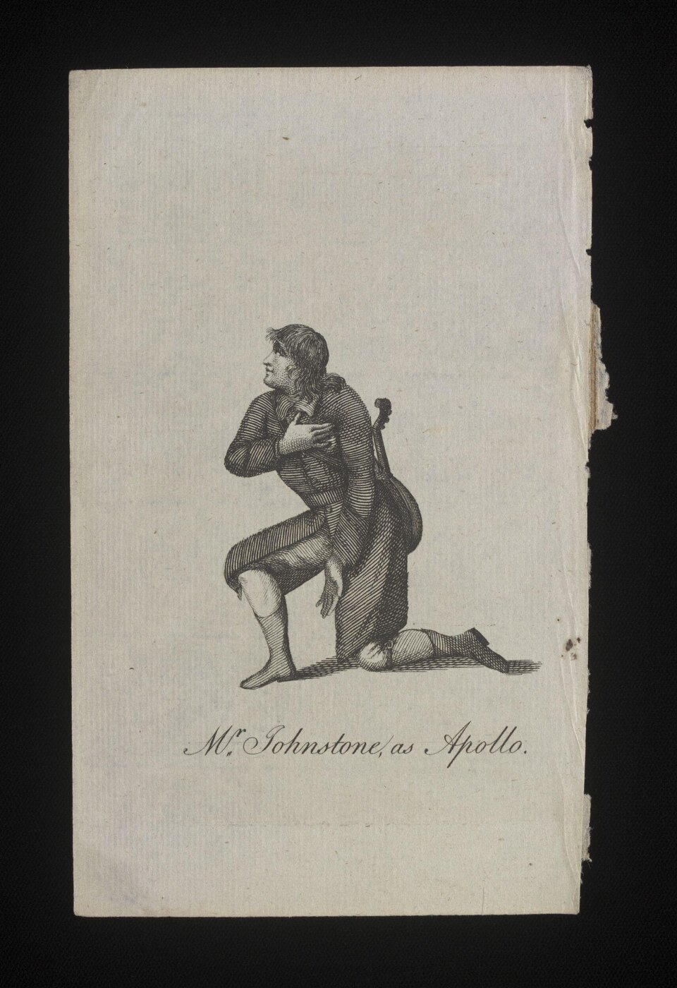 Unknown, Mr Johnstone as Apollo