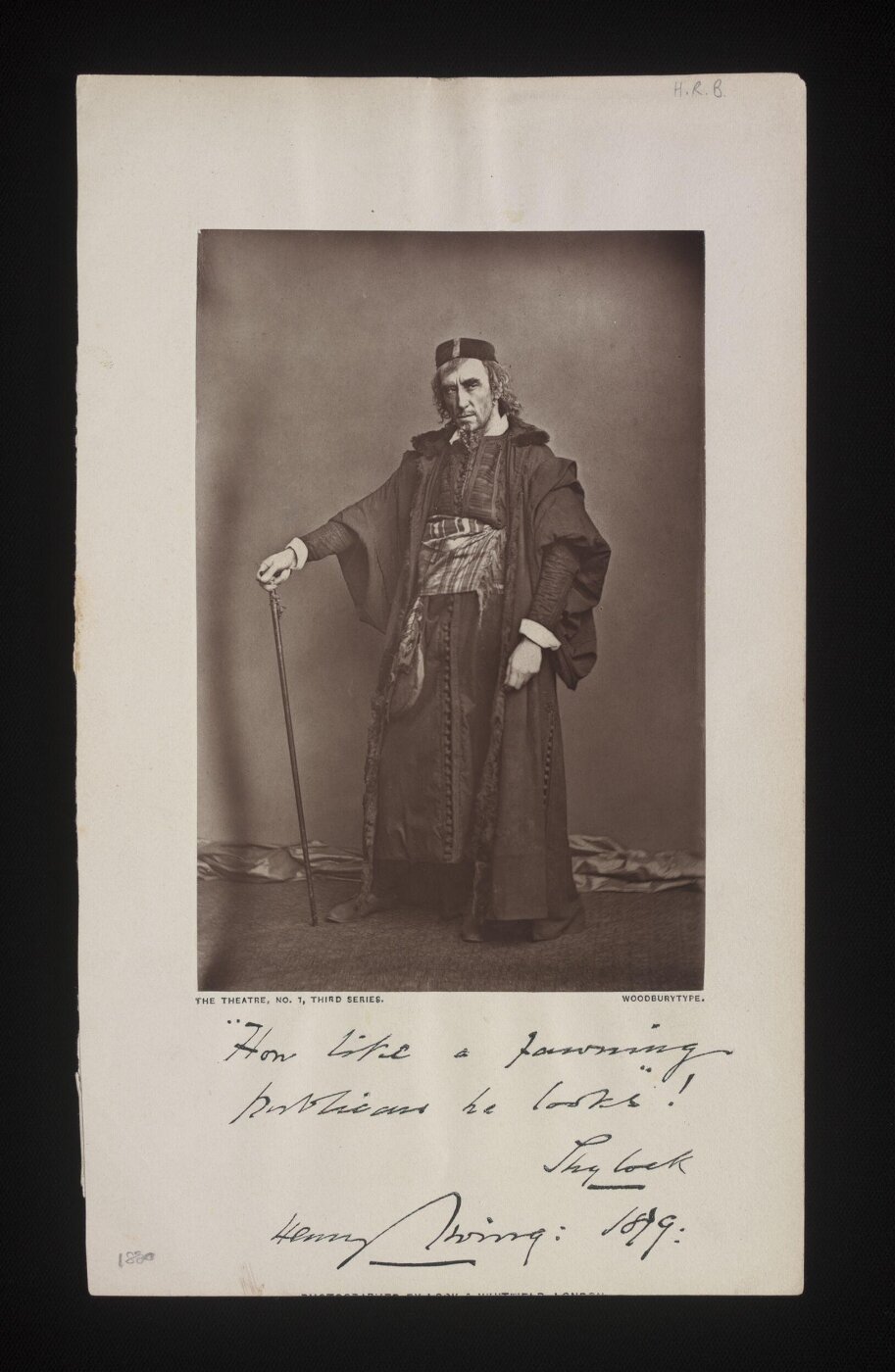 Unknown, Irving as Shylock