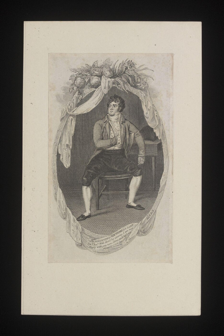 Unknown, H Johnston as Sir Charles Easy