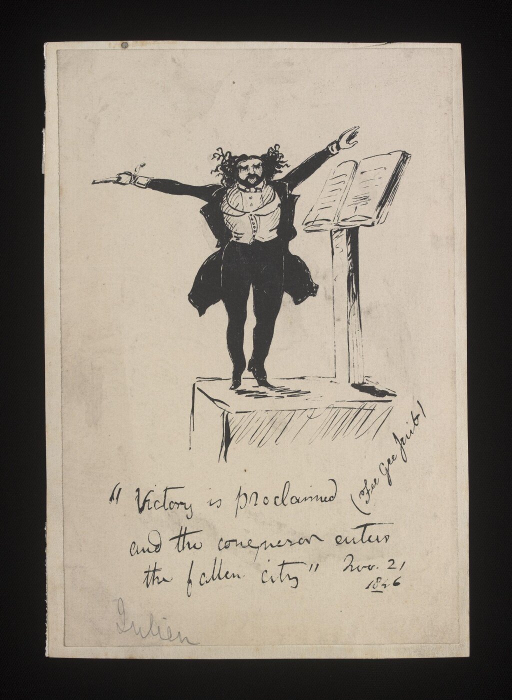 Unknown, Conductor Monsieur Julian