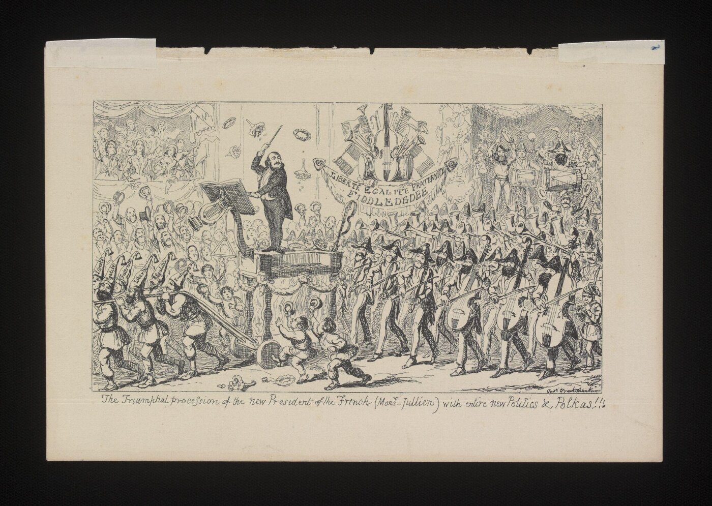 Unknown, The Triumphant Procession of the New President of the French (Mons-Jullien) with entire new Politics and Polkas!!!