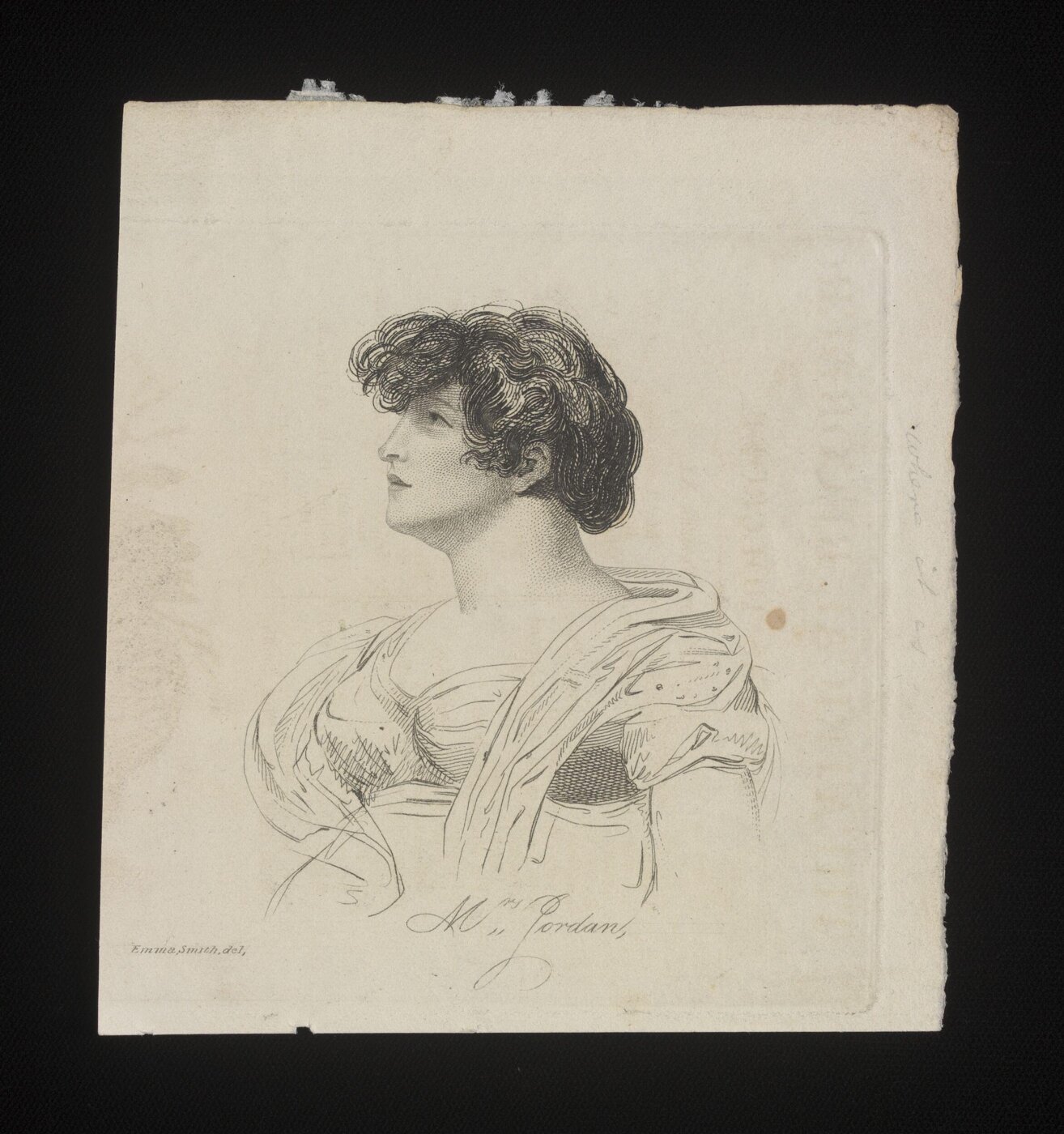Unknown, Mrs Jordan