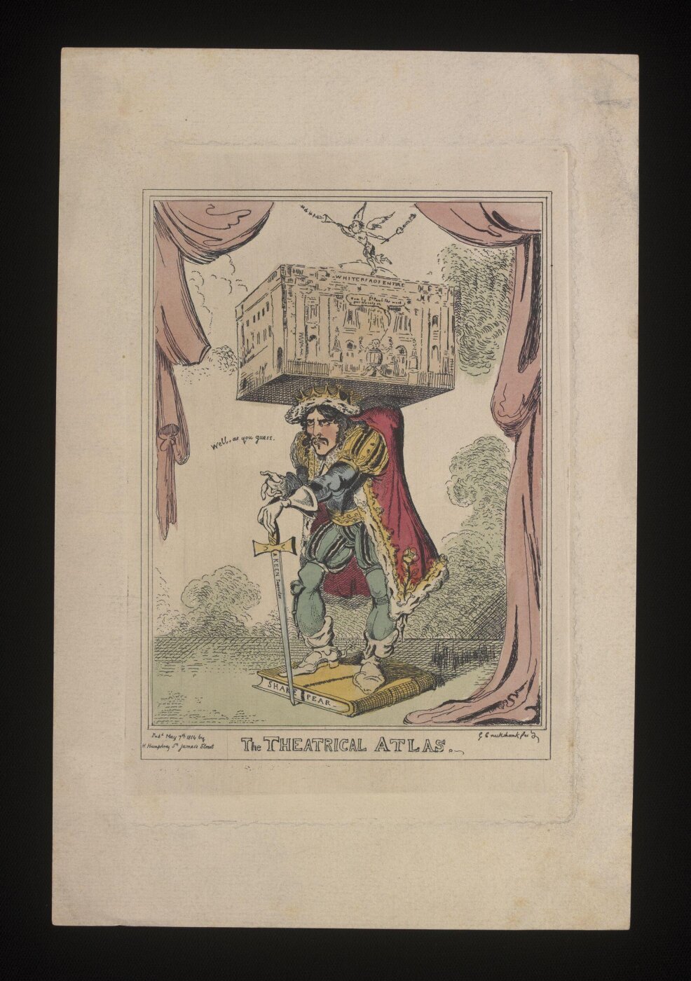 Cruikshank, George, The Theatrical Atlas