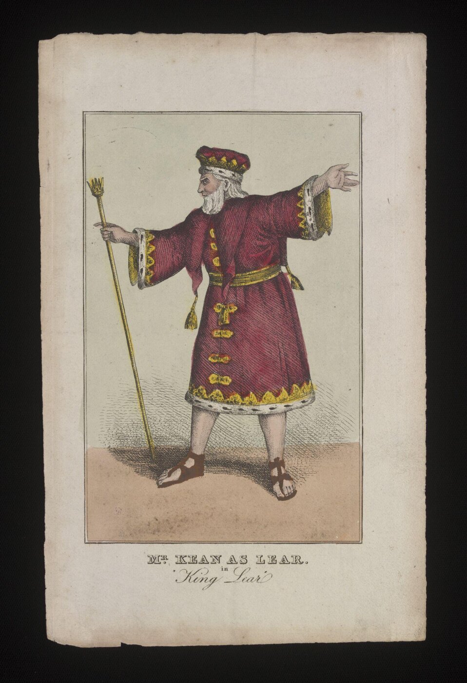 Unknown, Mr Kean as Lear