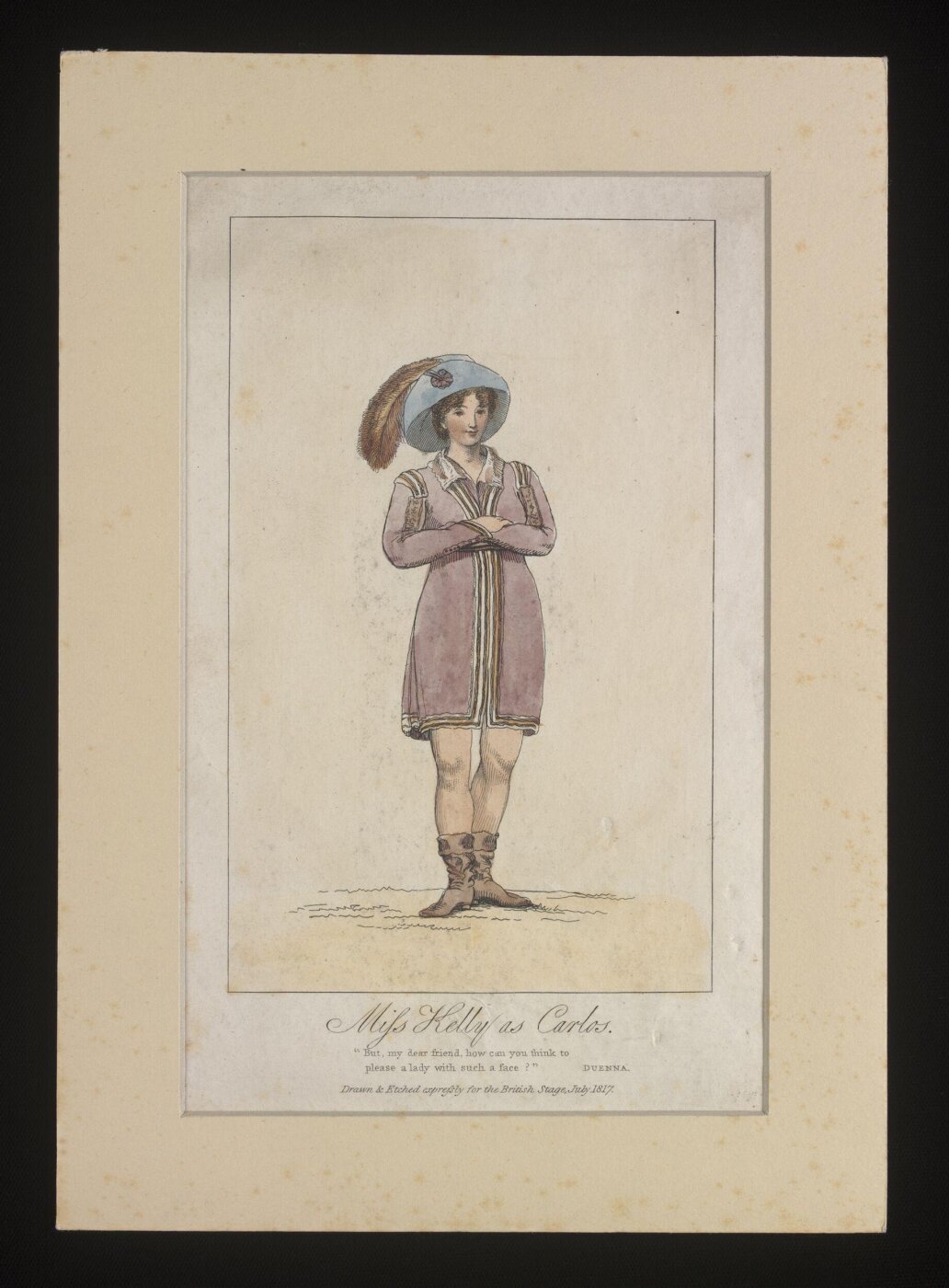 Unknown, Miss Kelly as Carlos