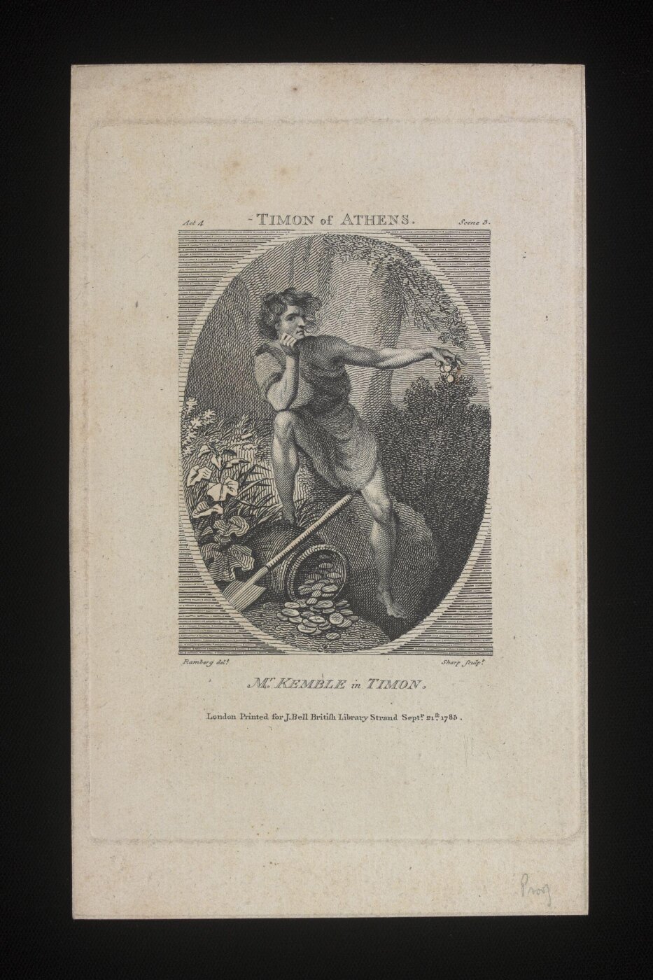 William Sharp, Mr Kemble as Timon