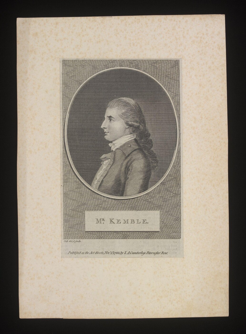 Thomas Cook, Mr Kemble