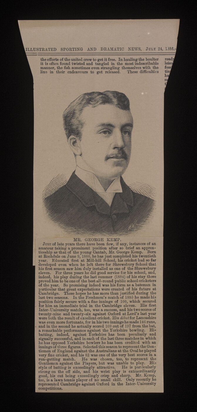 Unknown, Mr George Kemp