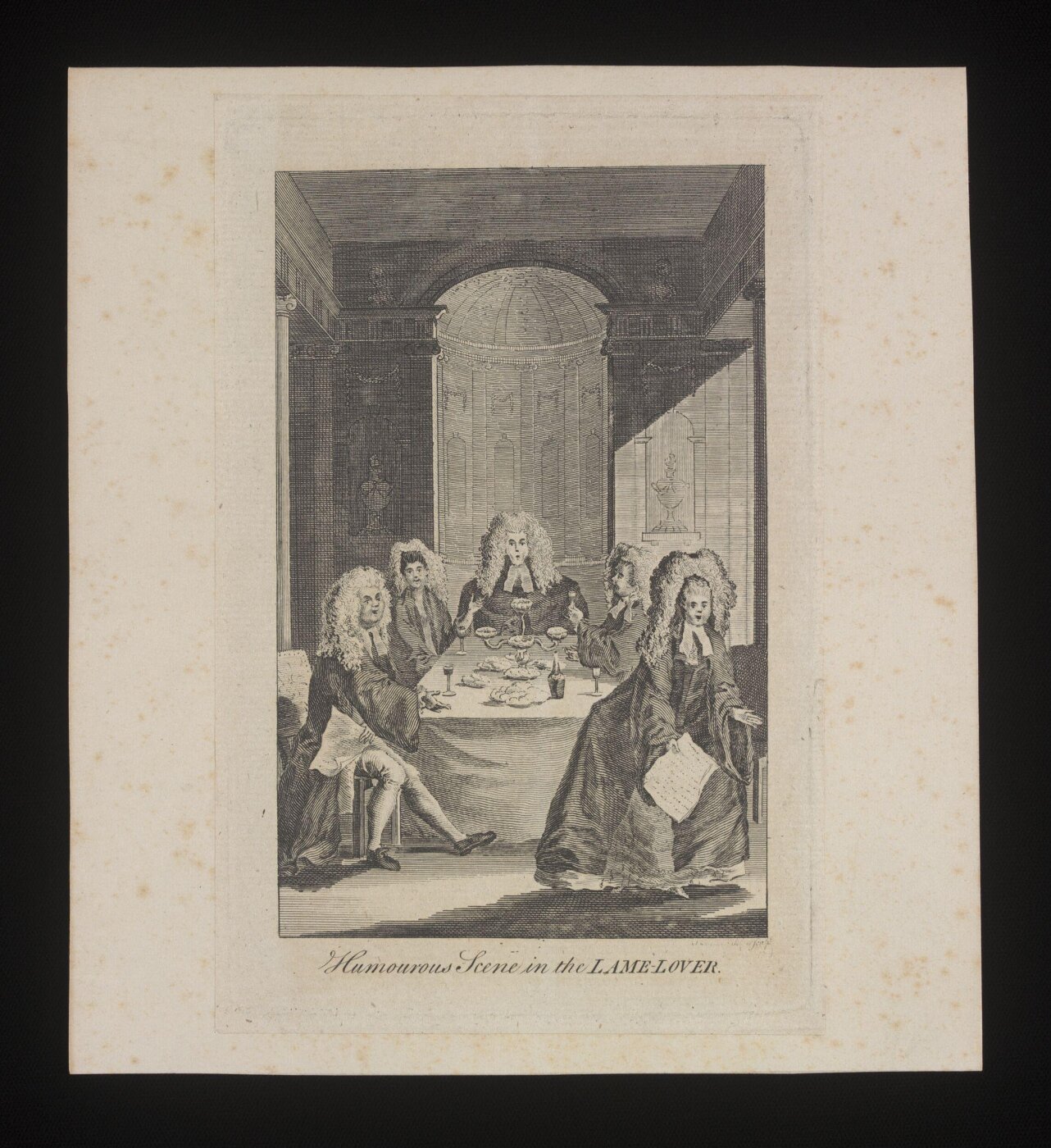 Unknown, Humourous Scene in the Lame Love