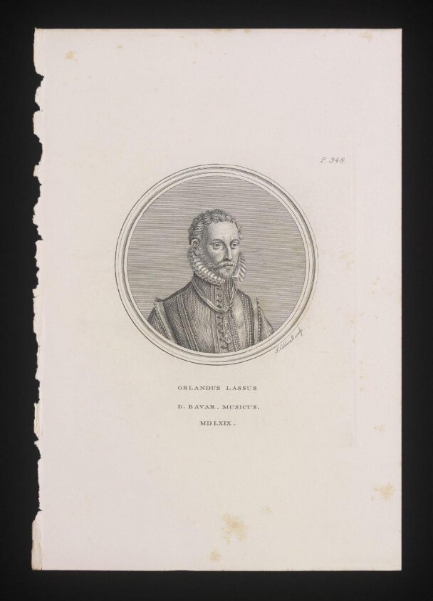 Orlandus Lassus (ca. 18th century) by James Caldwall