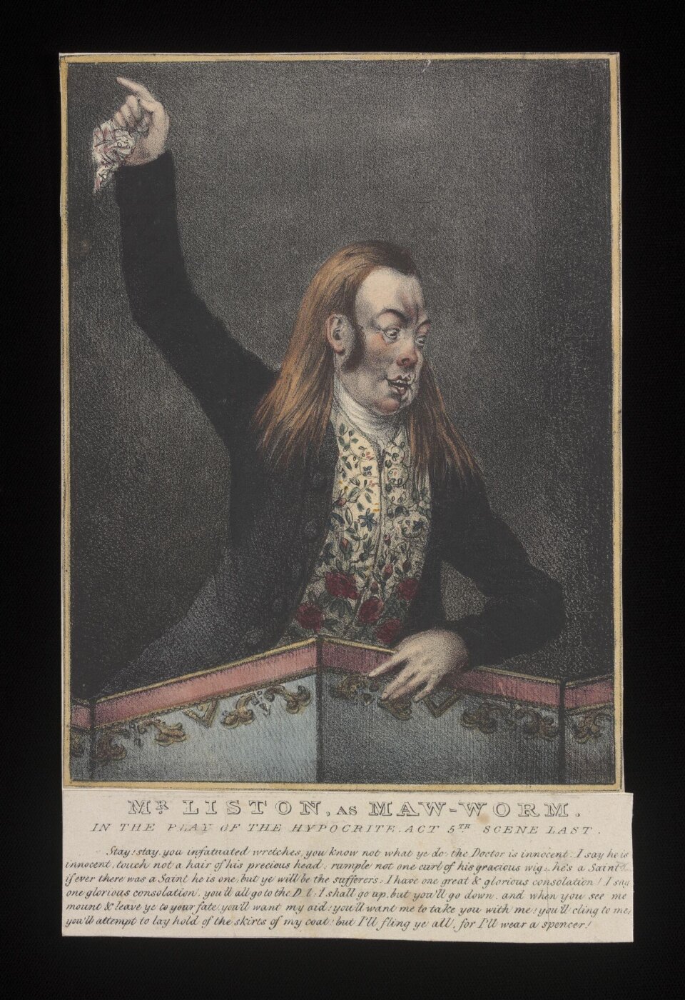 Unknown, Mr Liston as Maw-Worm in the Hypocrite