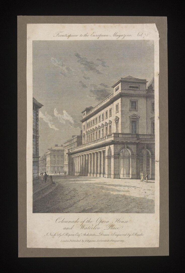Colonnade of the Opera House and Waterloo Place top image