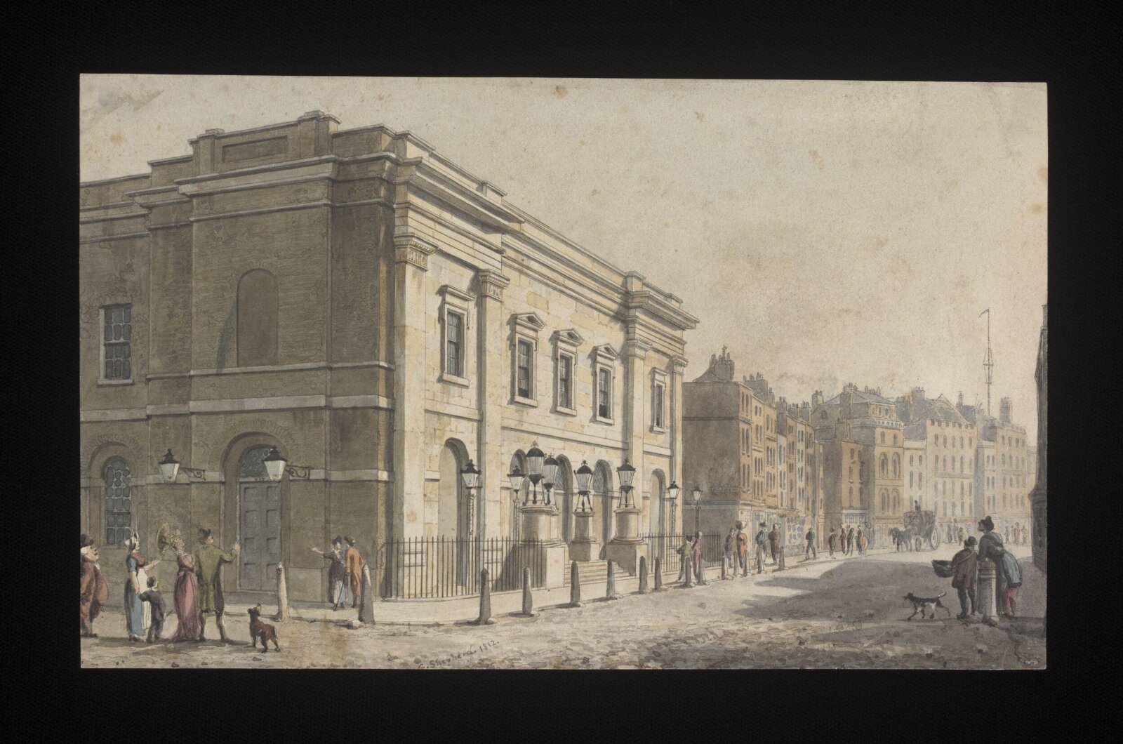 Painting, George Shepherd, 1812