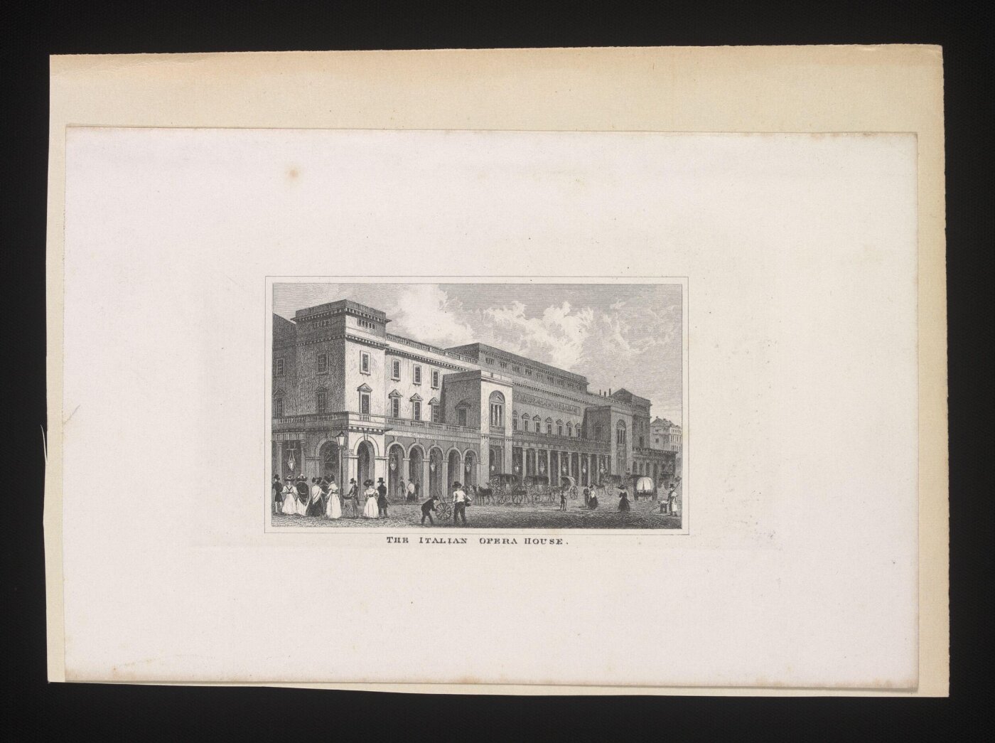 Unknown, The Italian Opera House