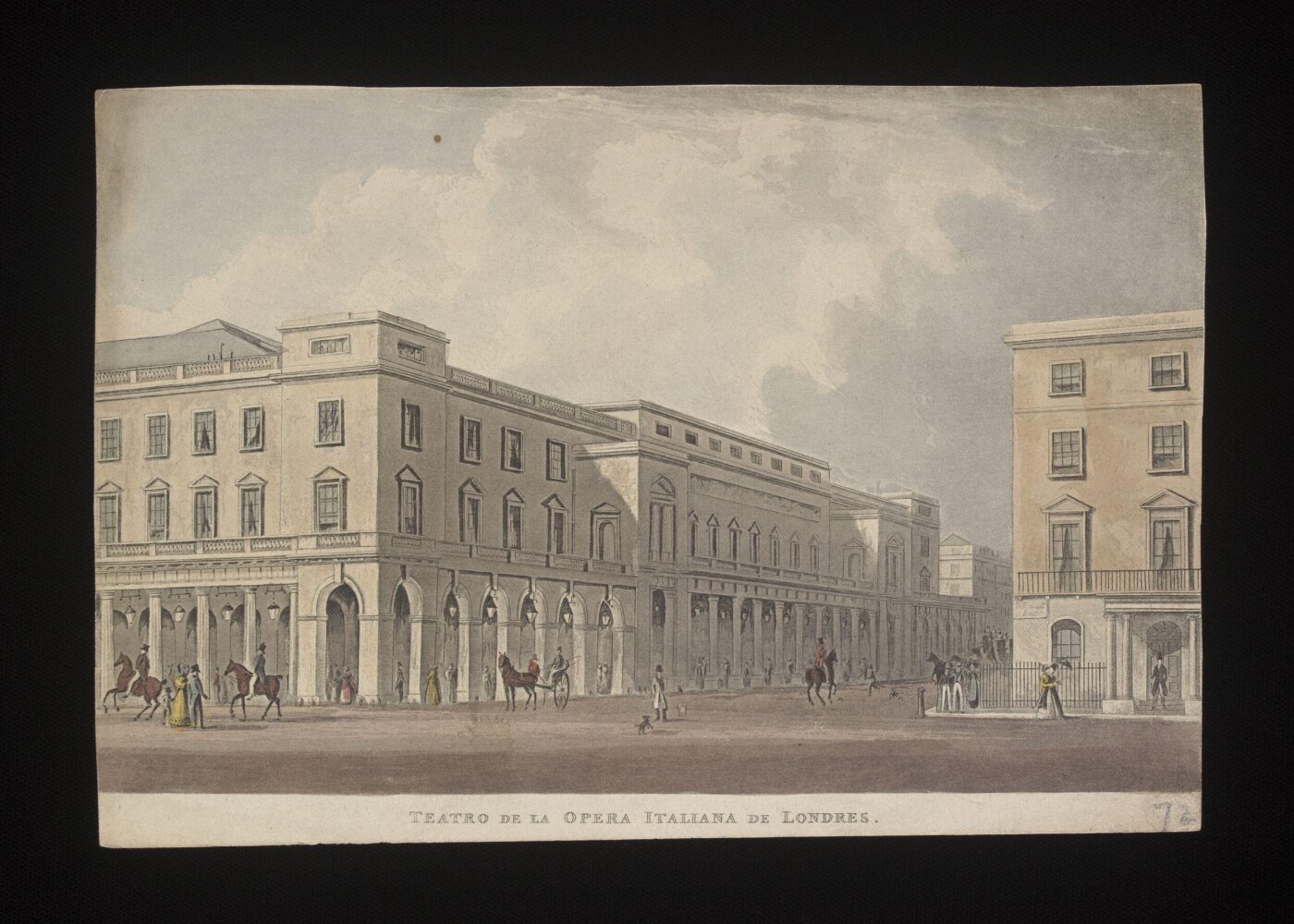 Unknown, Teatro de la Opera Italiana de Londres