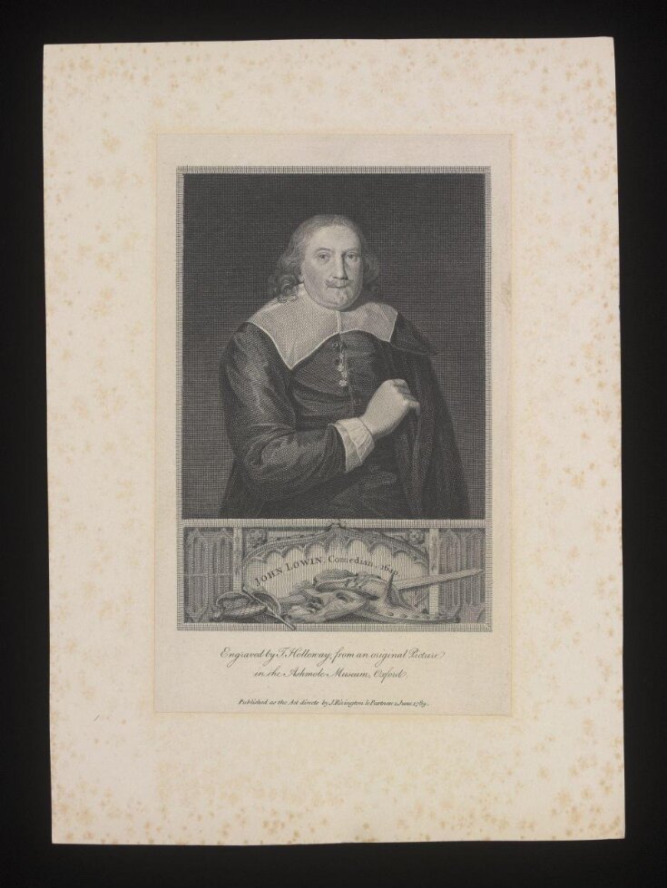 John Lowin, Comedian, 1640 image