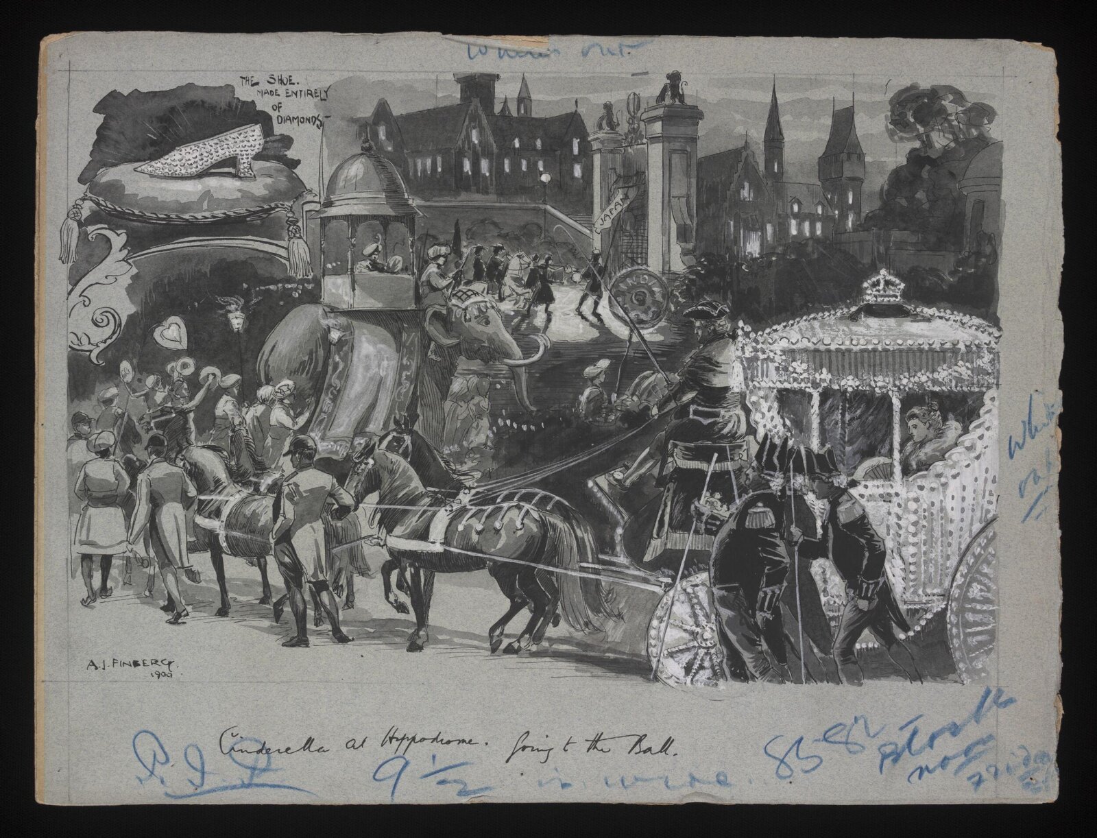 Drawing, Joseph Finberg Alexander, 1900
