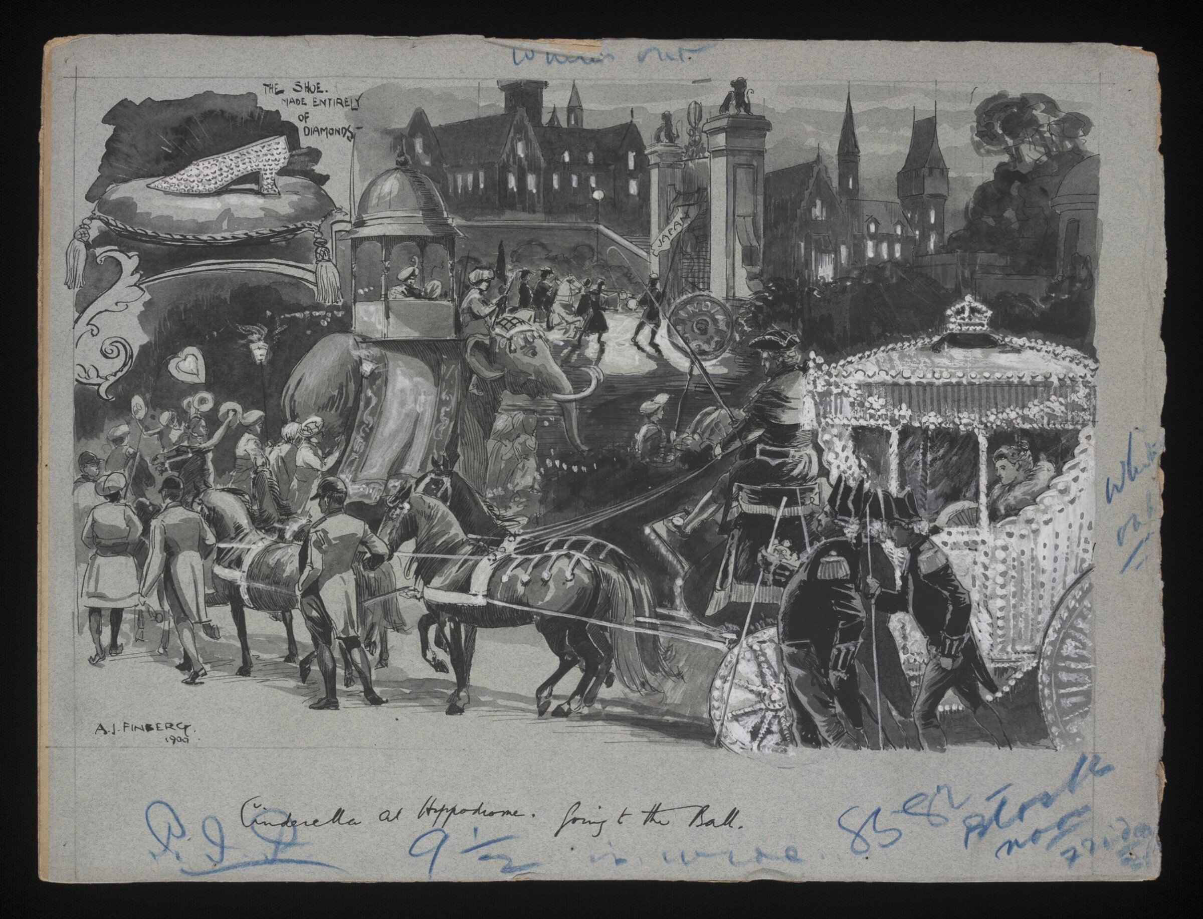 Drawing, Joseph Finberg Alexander, 1900