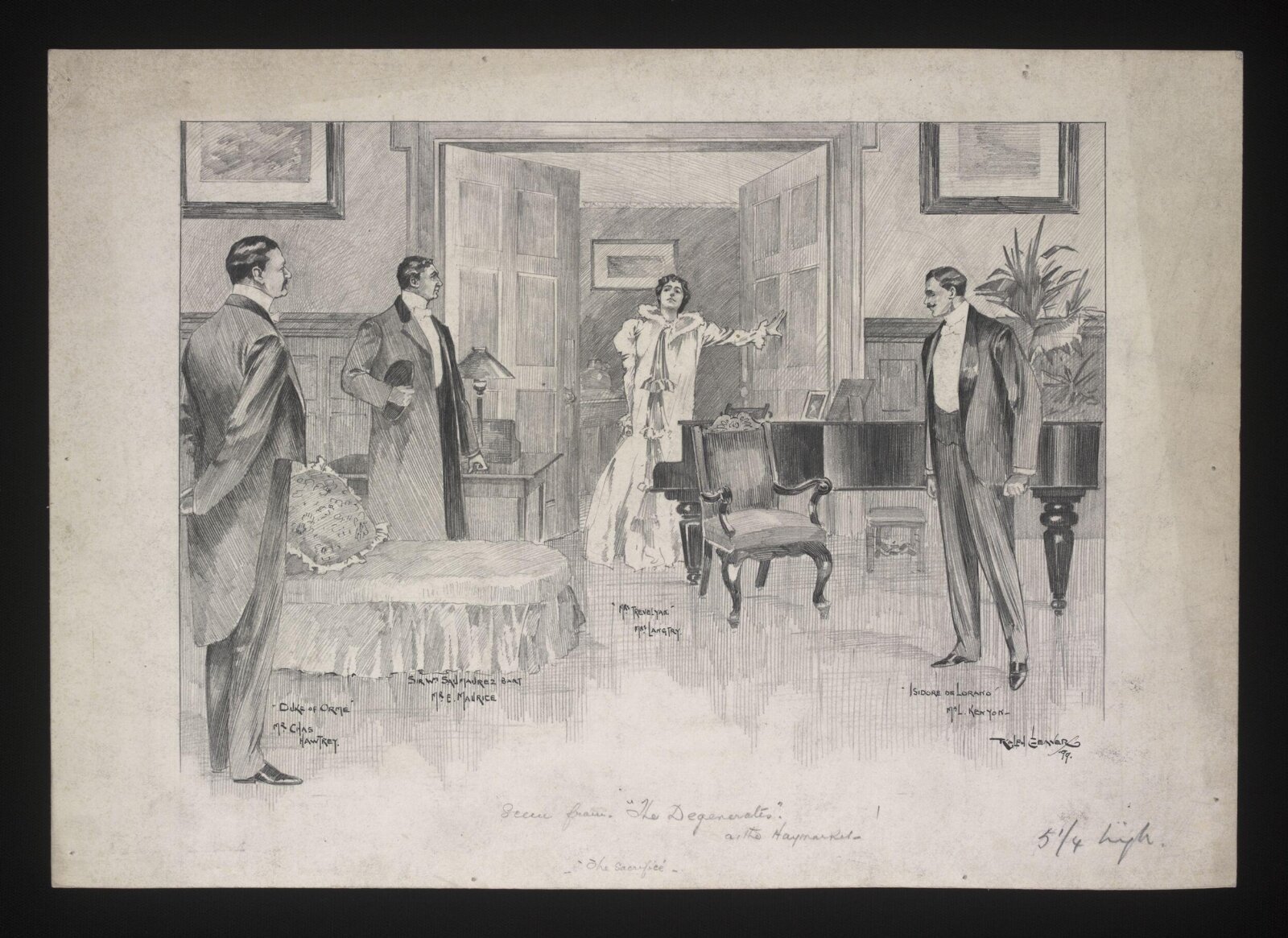 Drawing, Ralph Cleaver, 1899