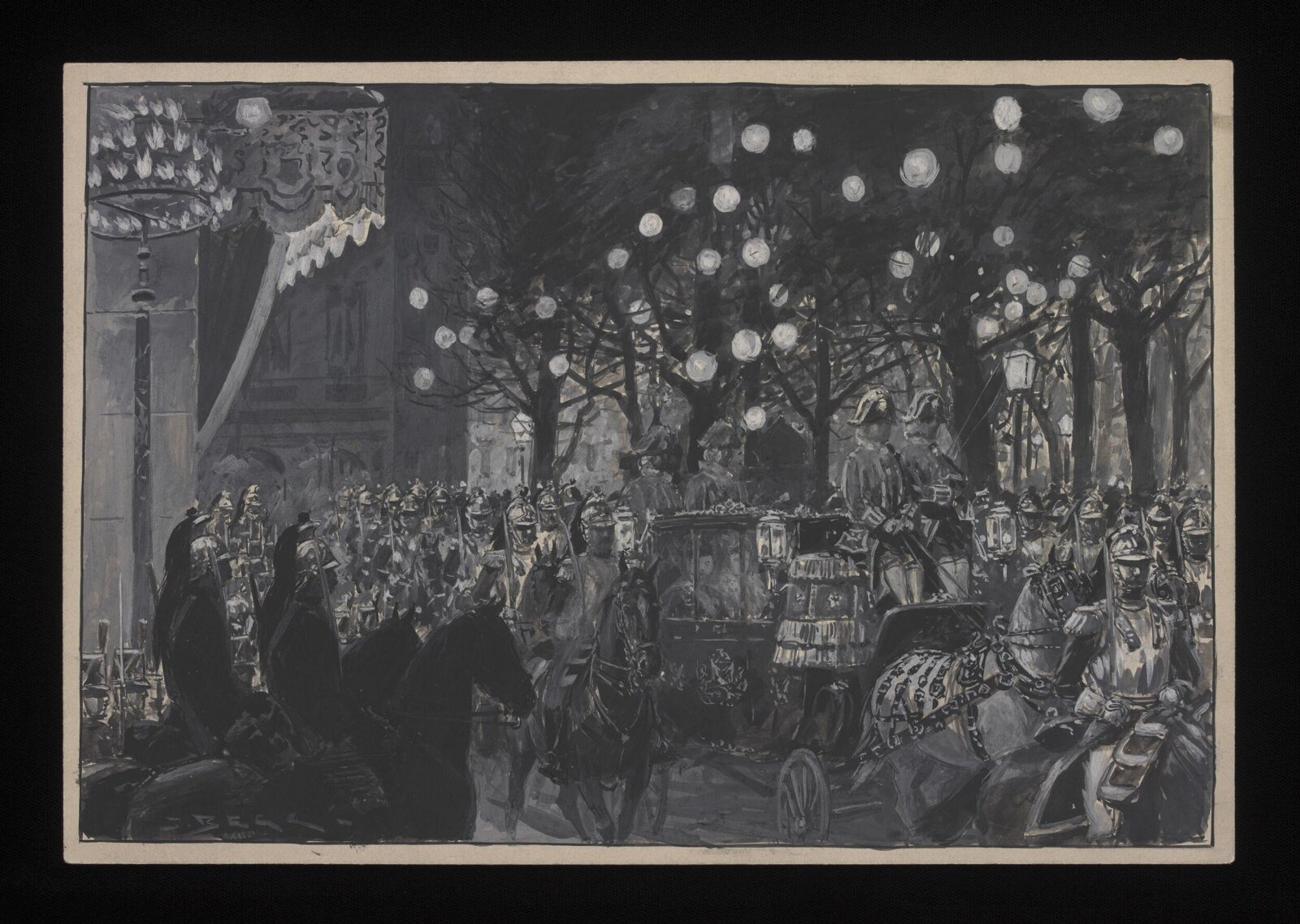 Drawing, Samuel Begg, circa 1900